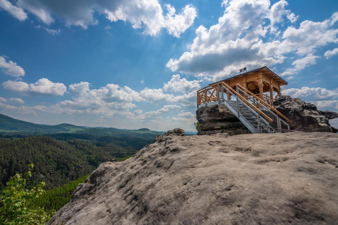 Edmundova Chata Jetřichovice エクステリア 写真